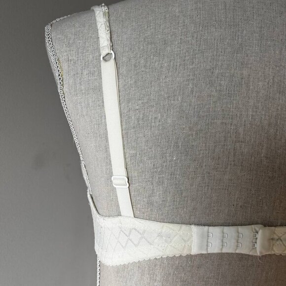 Cosabella Statement Ultra Push Up Wired Bra in White - Size 32D - Picture 2 of 6